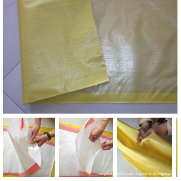 PP tecido laminado Fertilizantes Embalagem Bag